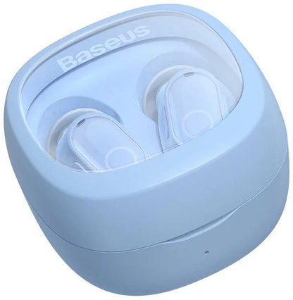 Baseus Auriculares Wireless Bowie WM02 TWS, Bluetooth 5.0 Azul