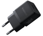 Baseus Carregador Palm Fast Charger C+U 30W Eu Cluster Black