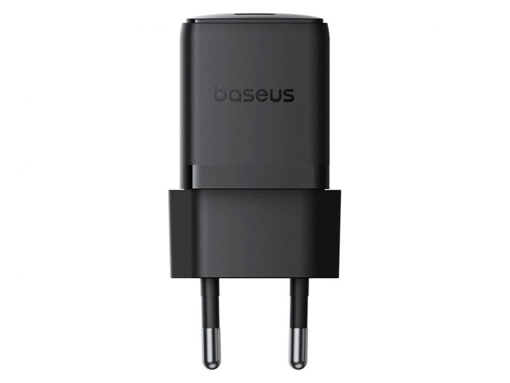 Carregador Palm Fast Charger 1C 30W Eu Cluster Black(With: BASEUS Mini White Cable Type-C