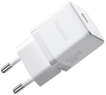 Baseus Carregador Palm Fast Charger 1C 20W Eu Moon White
