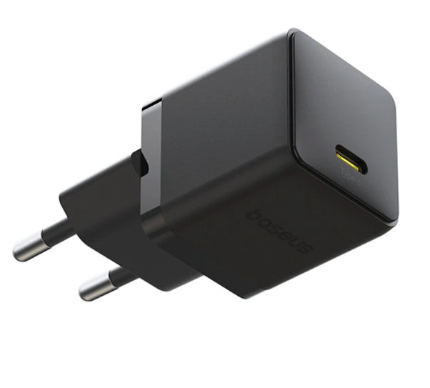 Baseus Carregador Palm Fast Charger 1C 30W Eu Cluster Black