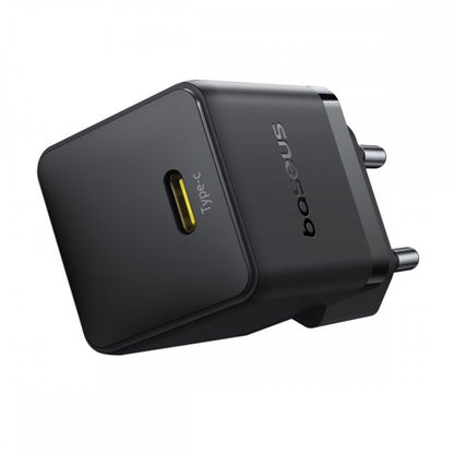 Baseus Carregador Palm Fast Charger 1C 20W Eu Cluster Black