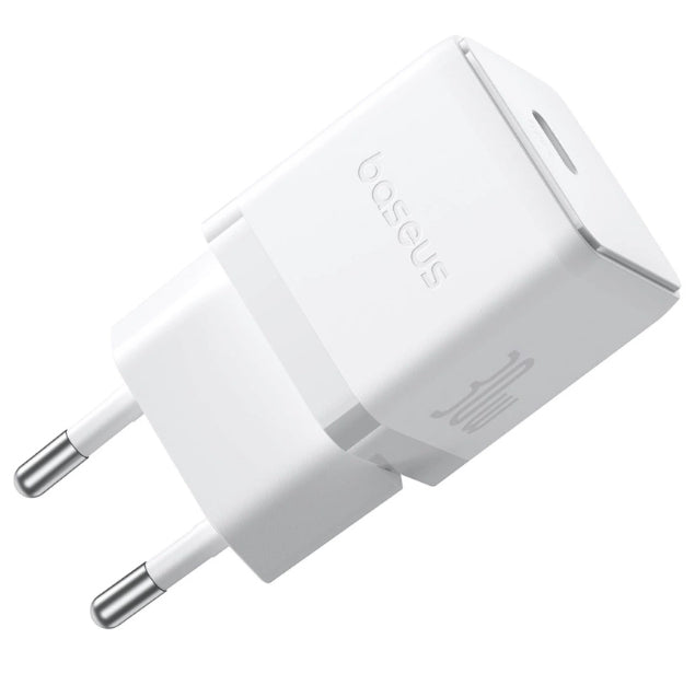 Baseus Carregador Palm Fast Charger 1C 30W Eu Moon White