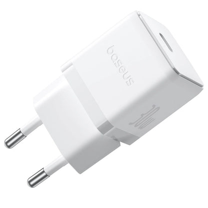 Baseus Carregador Palm Fast Charger 1C 30W Eu Moon White