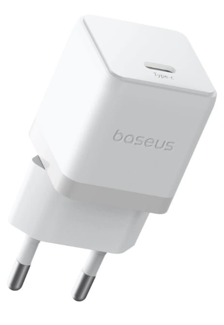 Baseus Carregador Palm Fast Charger 1C 30W Eu Moon White