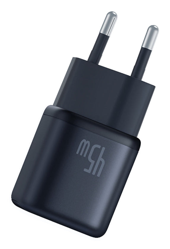 Baseus CARREGADOR PICOGO GAN 1C 45W EU COSMIC BLACK