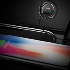 Baseus Carregador Circular Plastic A+C 30W Pps Car Charger Black