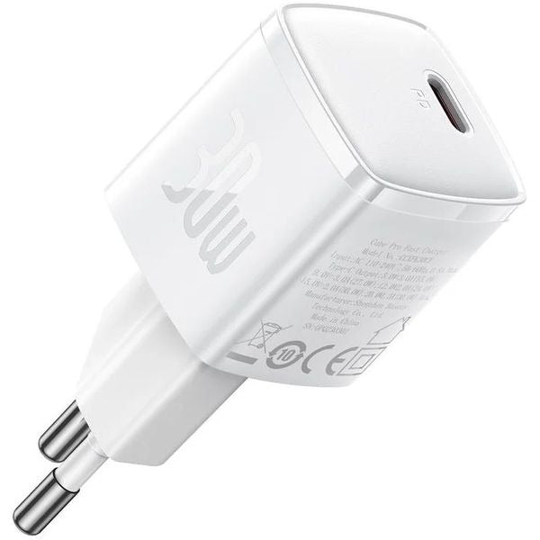 Os-Baseus Cube Pro Fast Charger 1C 30W Eu White
