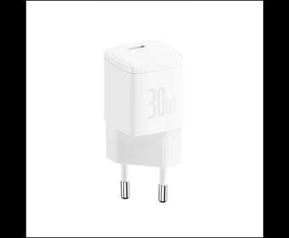 Os-Baseus Cube Pro Fast Charger 1C 30W Eu White