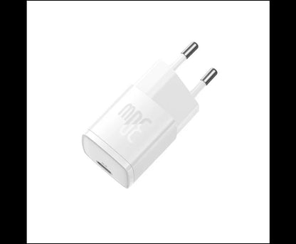 Os-Baseus Cube Pro Fast Charger 1C 30W Eu White