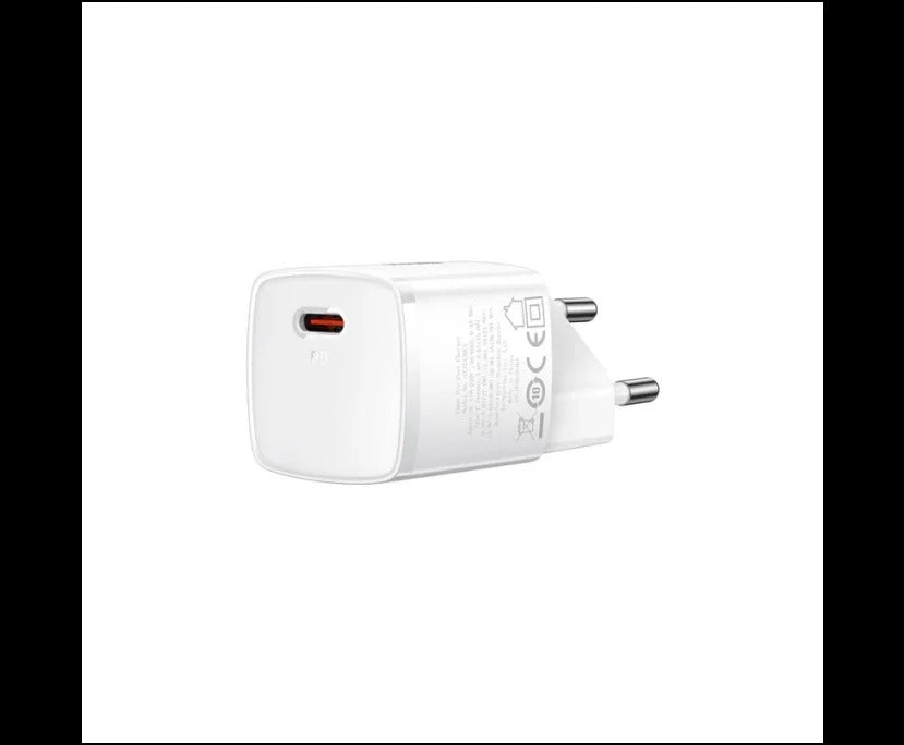 Os-Baseus Cube Pro Fast Charger 1C 30W Eu White