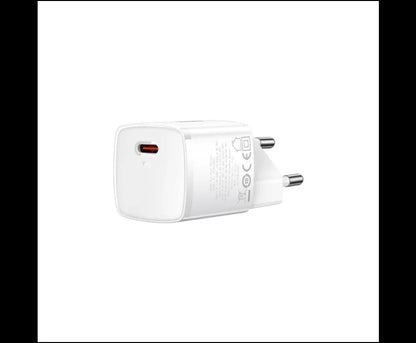 Os-Baseus Cube Pro Fast Charger 1C 30W Eu White