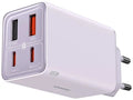 Baseus Carregador Gan6 Pro Fast Charger 2C+2U 65W  EU Star Purple