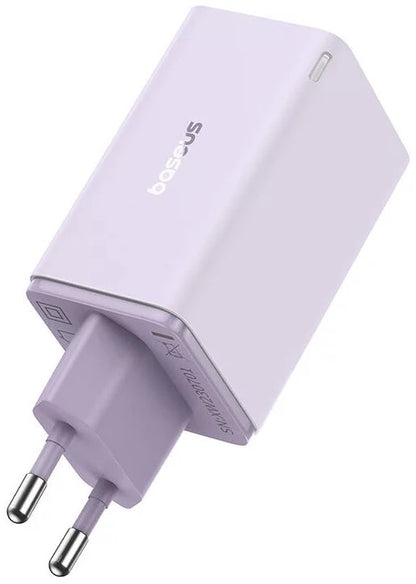 Baseus Carregador Gan6 Pro Fast Charger 2C+2U 65W  EU Star Purple