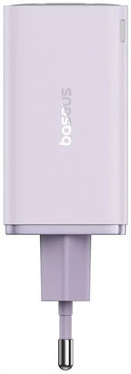 Baseus Carregador Gan6 Pro Fast Charger 2C+2U 65W  EU Star Purple