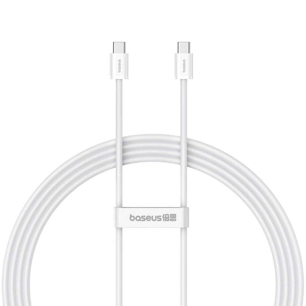 Cabo Dados Baseus Superior Series 2 Type-C to Type-C 30W 2m Moon White