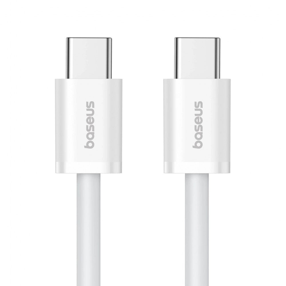 Cabo Dados Baseus Superior Series 2 Type-C to Type-C 30W 2m Moon White