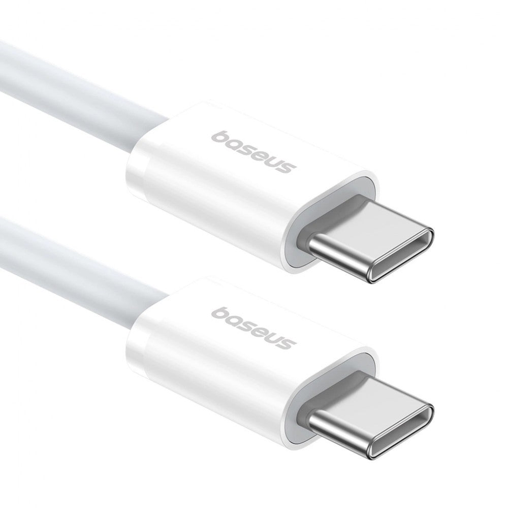 Cabo Dados Baseus Superior Series 2 Type-C to Type-C 30W 2m Moon White