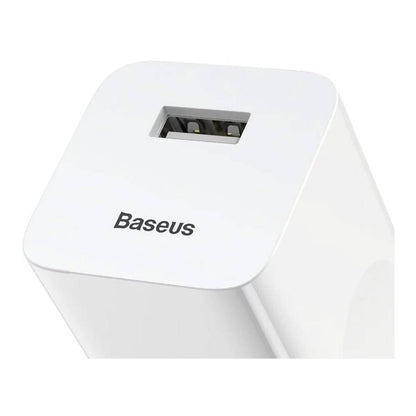 Baseus Carregador Charging Quick Usb-A 24W Branco