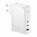 Baseus Carregador Usb-C/Usb 140W Gan5 Pro Carregamento Rápido Branco
