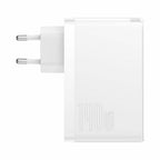 Baseus Carregador Usb-C/Usb 140W Gan5 Pro Carregamento Rápido Branco