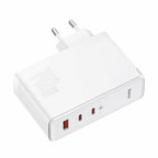 Baseus Carregador Usb-C/Usb 140W Gan5 Pro Carregamento Rápido Branco