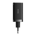 Baseus Carregador Rápido Gan5 Pro 2C+U 65W Eu Preto