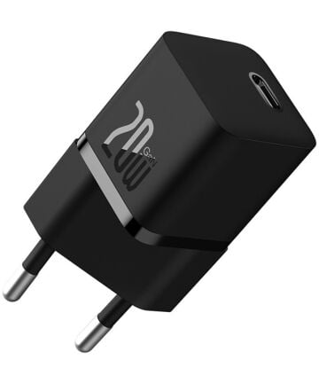 Baseus Carregador Rápido compacto Gan5 20W Usb-C preto