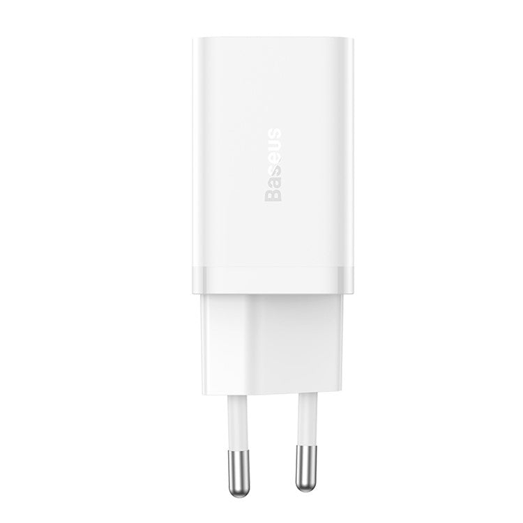 Baseus Carregador Pro Fast Charger C+C 40W Eu Branco