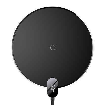 Baseus Carregador Wireless Digital LED Display Gen2 Preto