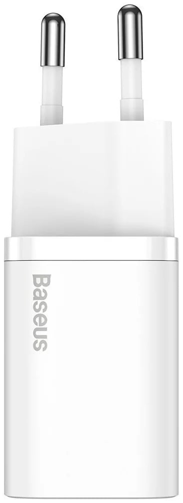 Baseus Carregador Rápido Super Si 1C 20W Eu Branco