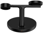 Baseus Suporte de Carregamento Swan 3 em 1 Magnético 20W Preto