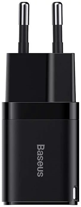 Baseus Carregador Rápido Gan3 1C 30W Eu Preto