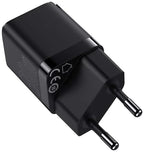 Baseus Carregador Rápido Gan3 1C 30W Eu Preto