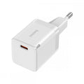 Baseus Carregador Rápido Gan3 1C 30W Branco