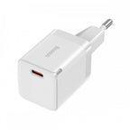 Baseus Carregador Rápido Gan3 1C 30W Branco