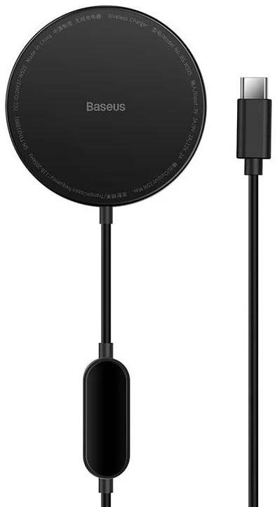 Baseus Carregador Wireless Mini2 Magnetic iPhone 15W Preto
