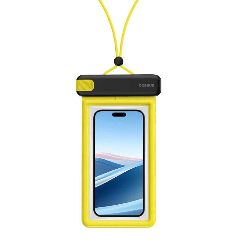 Bolsa Baseus Deepdive Series Clip-On Air-Bag Waterproof Phone Pouch Cluster Black