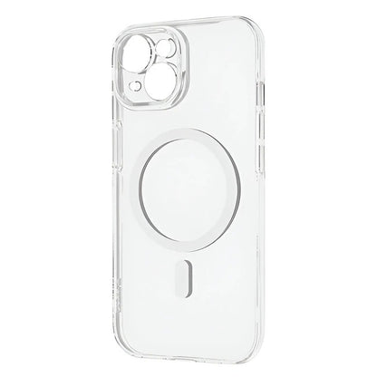 Baseus Capa Lucent Series MagSafe p/ iPhone 15 Plus Transparente