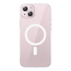 Baseus Capa Lucent Series MagSafe p/ iPhone 15 Plus Transparente