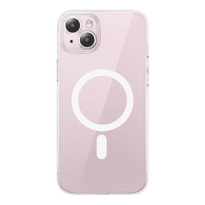Baseus Capa Lucent Series MagSafe p/ iPhone 15 Plus Transparente