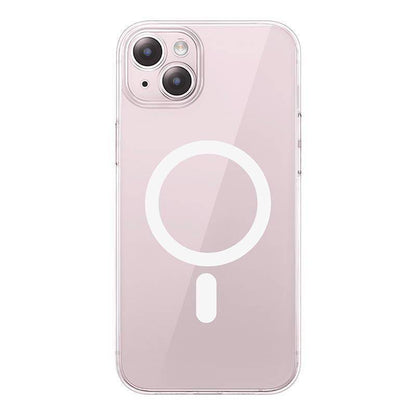 Baseus Capa Lucent Series MagSafe p/ iPhone 15 Plus Transparente