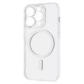 Baseus Capa Lucent Series MagSafe p/ iPhone 15 Pro Transparente