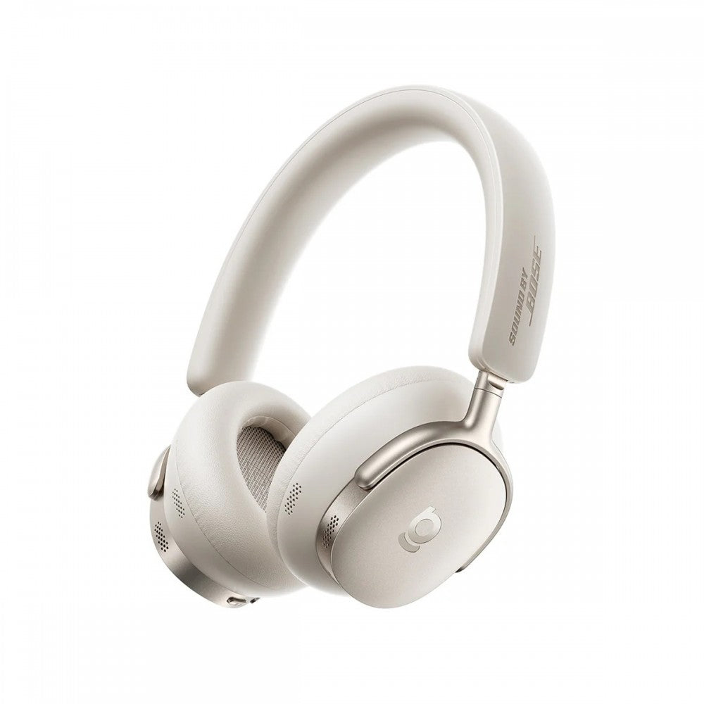 Os-Baseus Inspire Xh1 Wireless Noise Cancelling Headphones Starlight Off-White (Sound By Bose)