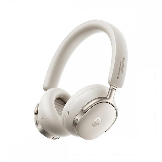 Os-Baseus Inspire Xh1 Wireless Noise Cancelling Headphones Starlight Off-White (Sound By Bose)