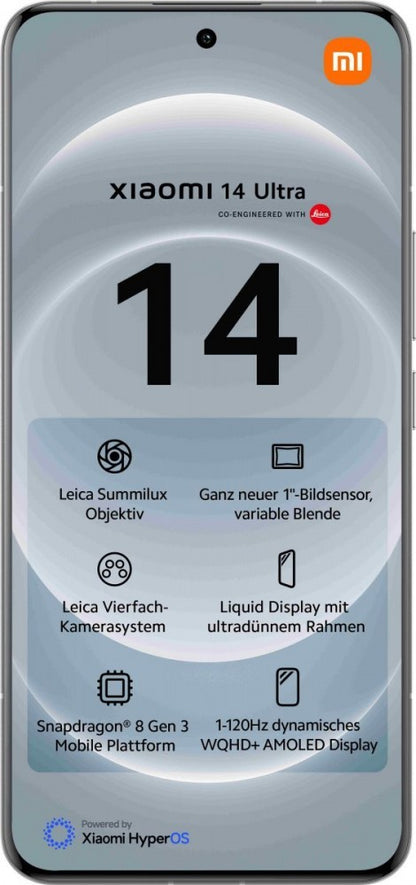 Xiaomi 14 Ultra 512Gb 16Ram 5G Eu White