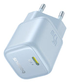 Carregador Baseus Picogo Gan 1C 45W Eu Galaxy Blue