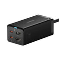 Baseus Carregador Carregamento Rápido 67W Gan5 Pro Dual Usb-C/Usb-A Preto + Hdmi