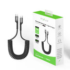RIXUS Retrac RXUC17C USB-C - USB-C Preto