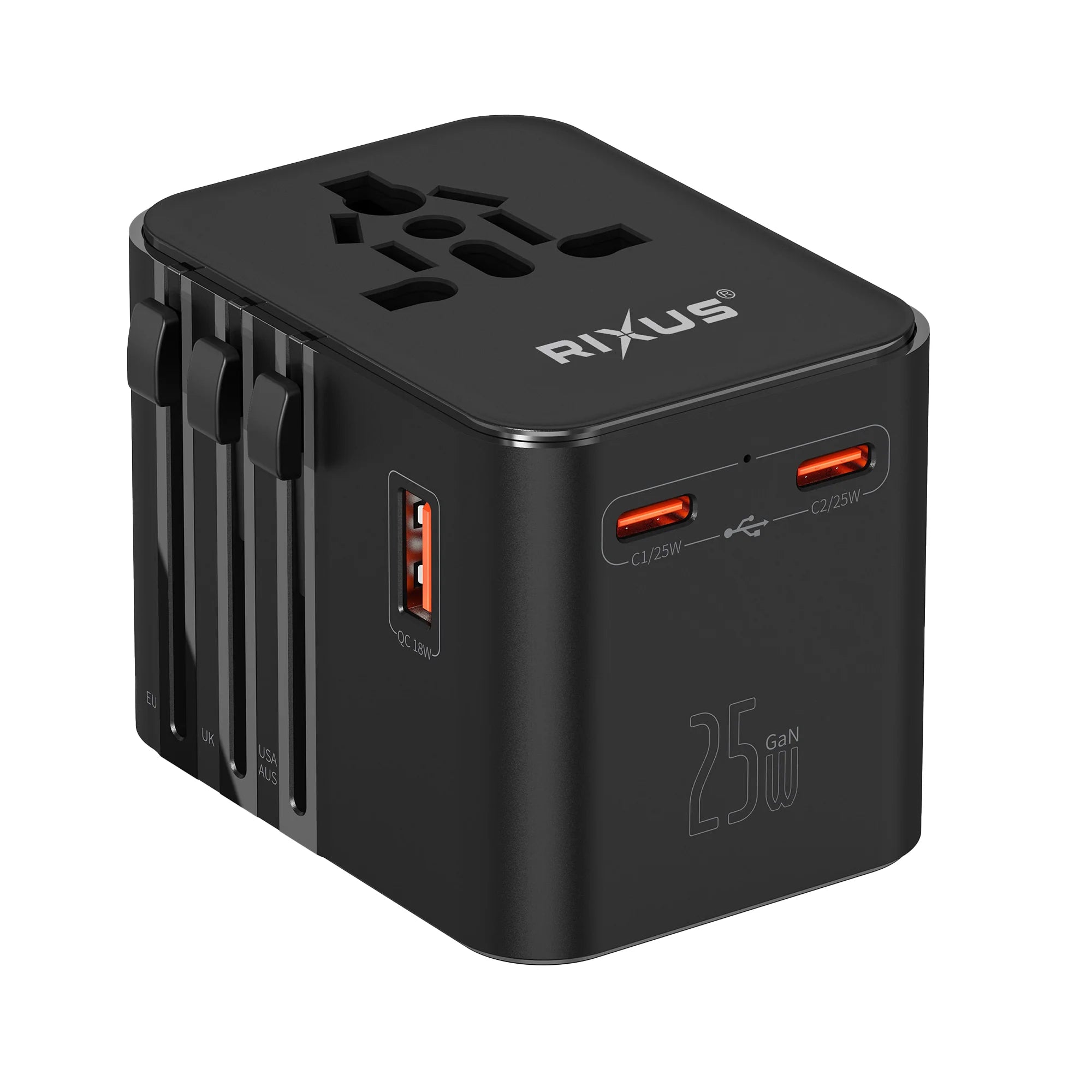 RIXUS World Travel Adapter RX3425